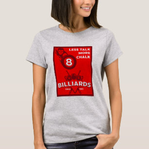 T-shirt Billards de poche vintages