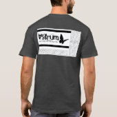 T-shirt billet de concert bleu (Dos)