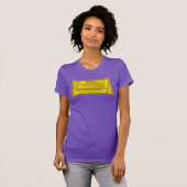T-shirt Billet d'or Willy Wonka (Devant entier)