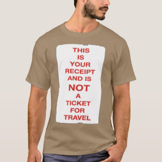 T-shirt Billet Long Island pour faire un tour