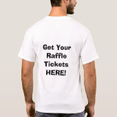 T-shirt Billets de tombola (Dos)