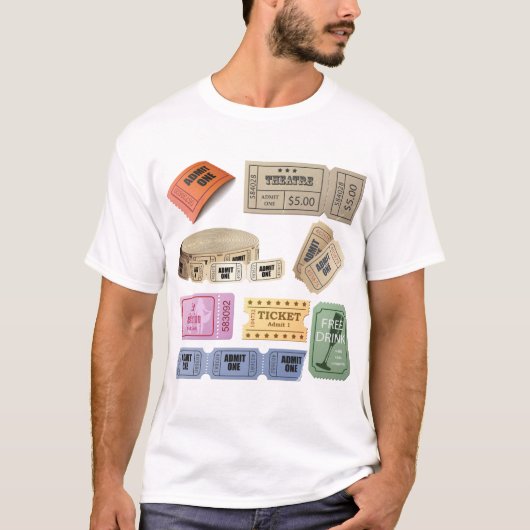 T-shirt Billets divers (Devant)