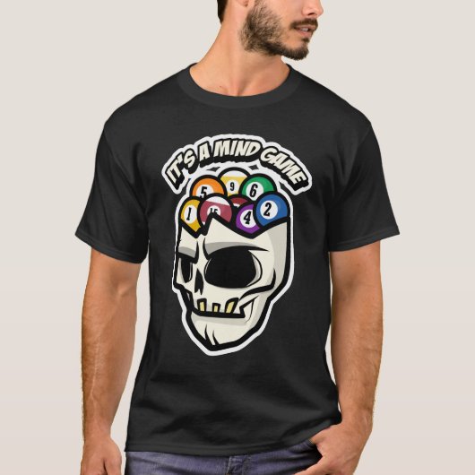 T-shirt Billiard - C'Est Un Jeu D'Esprit (Devant)