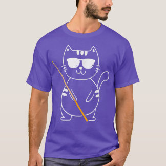 T-shirt Billiard Chat Billiard Joueur Billard 8Ball Pool S
