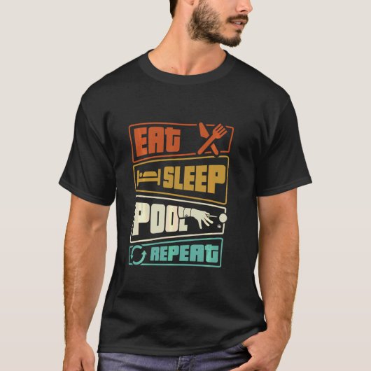 T-shirt Billiard Drôle Pour Femmes Longue Queue De Billard (Devant)