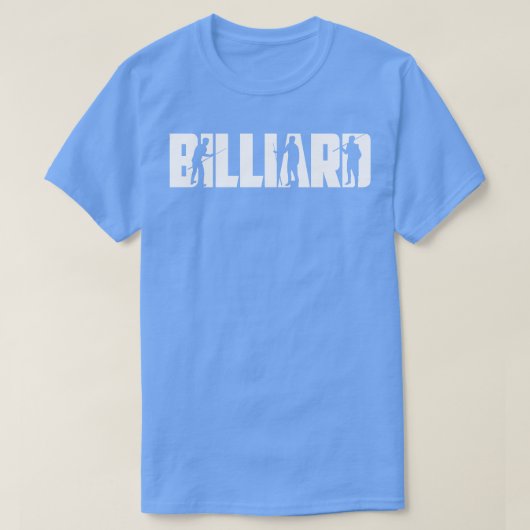 T-shirt Billiard Lover (Design devant)
