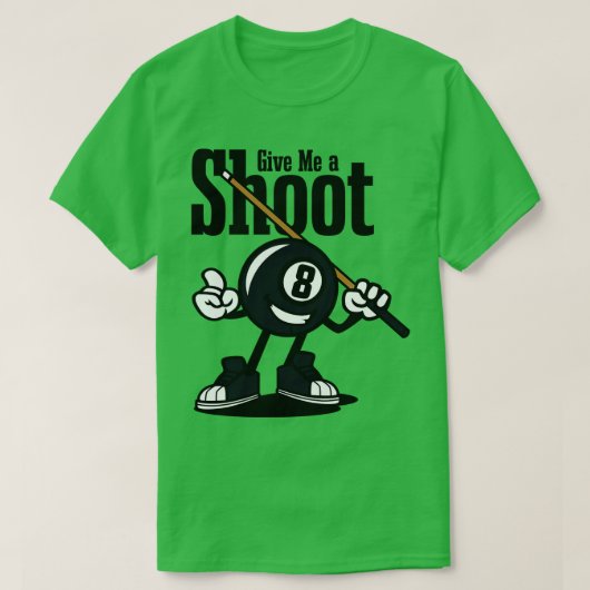 T-SHIRT BILLIARD MASCOT (Design devant)