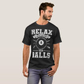 T-shirt Billiard Player & billiard Pool Game (Devant entier)