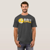 T-shirt Billiard Pool Ball 9Ball pour l'équipe et les ligu (Devant entier)
