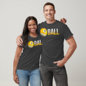 T-shirt Billiard Pool Ball 9Ball pour l'équipe et les ligu (Unisexe)