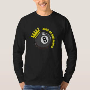 T-shirt Billiard Snooker I Roi Des Billiards