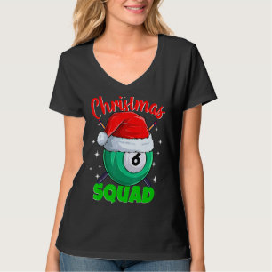 T-shirt Billiards 6 Ball Christmas Squad Balls Billard Bil
