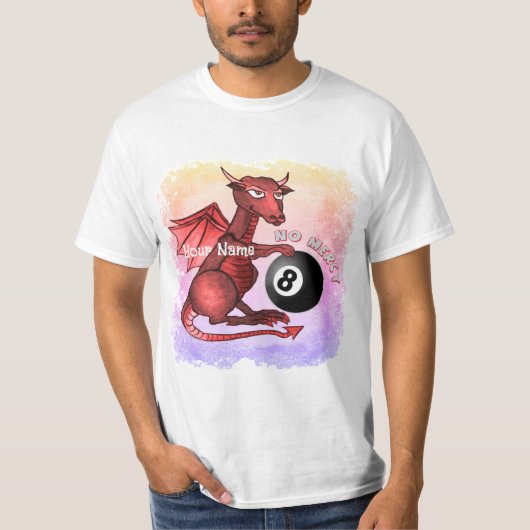 T-shirt Billiards Dragon (Devant)