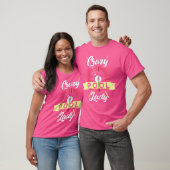 T-shirt Billiards Pool Funny Crazy Pool Lady Pool Player (Unisexe)