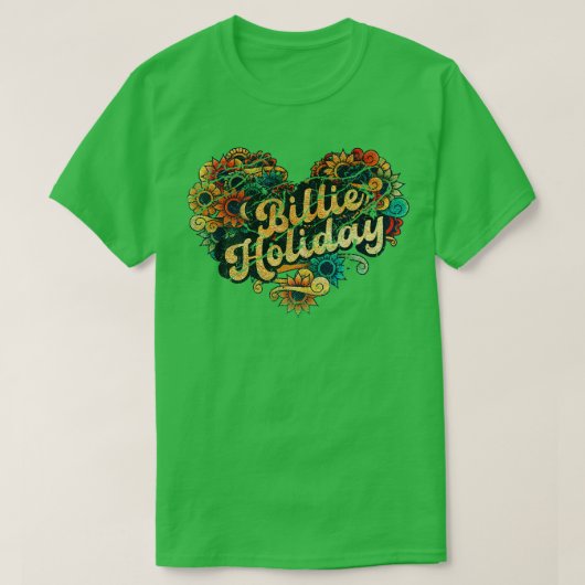 T-shirt Billie Holiday (Design devant)