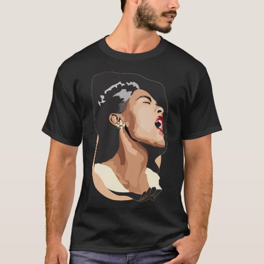 T-shirt Billie Holiday (Devant)