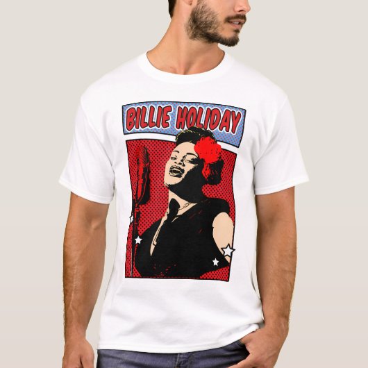T-shirt Billie Holiday (Devant)