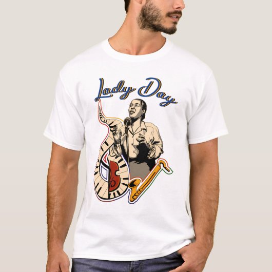 T-shirt Billie Holiday (Devant)