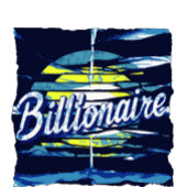 T-shirt Billionaire bleu