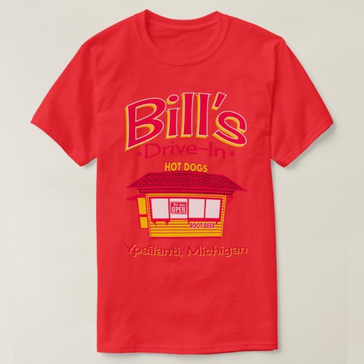T-shirt Bills DriveIn Hot Dog Stand (Design devant)