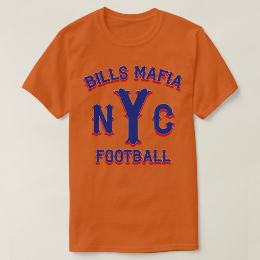 T-shirt Bills Mafia NYC Blue (Design devant)
