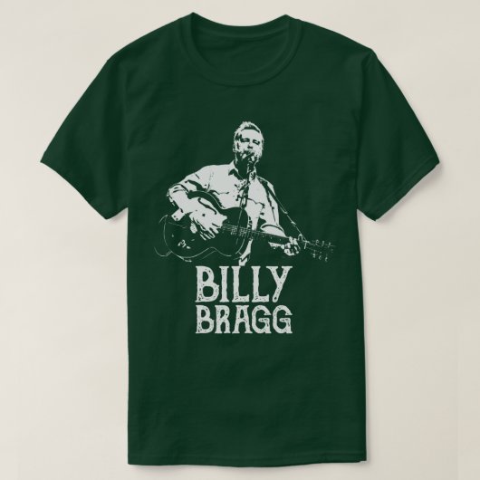 T-shirt Billy White Stencil1 (Design devant)