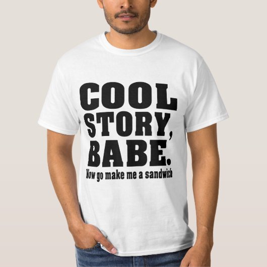 T-shirt Bimbo drôle histoire cool (Devant)