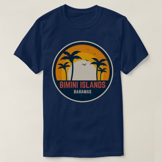T-shirt Bimini Bahamas (Design devant)
