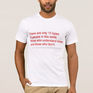 T-shirt Binaire