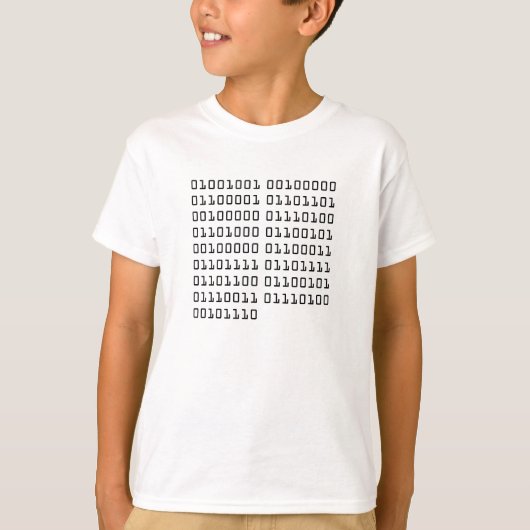 T-shirt binaire (Devant)