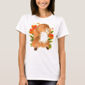 T-shirt BINDI MINGSIE rouge chow-FRONT style de choix (Devant)