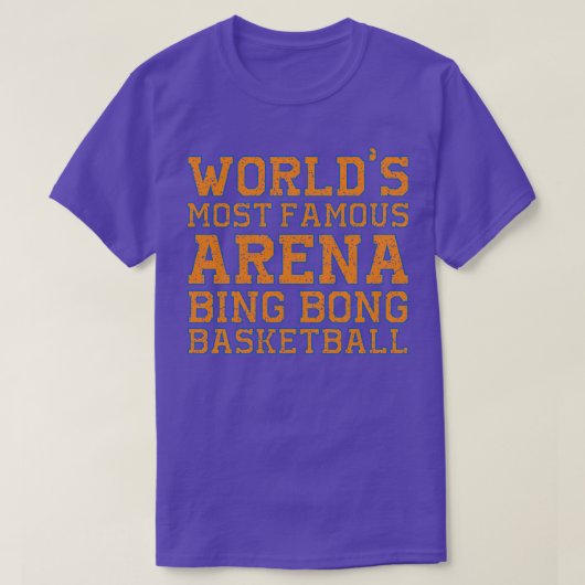 T-shirt Bing Bong Basketball MSG (Design devant)