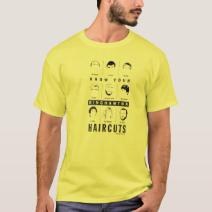 T-shirt Binghamton NY - connaissez vos coupes de cheveux