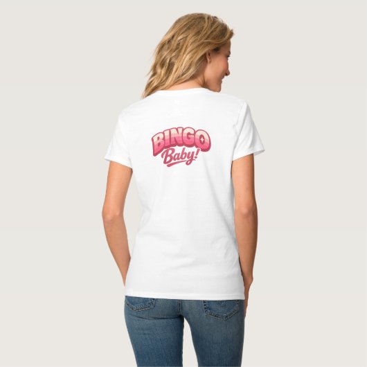 T-shirt Bingo Bébé (Dos entier)