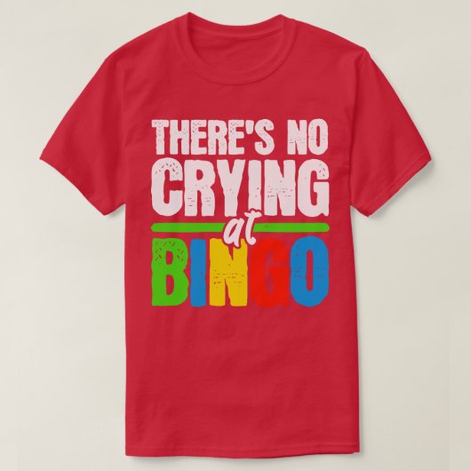 T-shirt Bingo Bingo Player Bingo Caller 1 (Design devant)