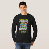 T-shirt Bingo Card Game Worlds Coolest Bingo Caller (Devant entier)