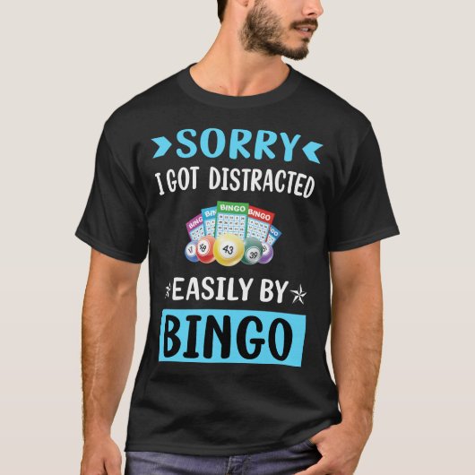 T-shirt Bingo distrait (Devant)
