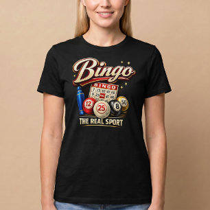 T-shirt Bingo : Le Vrai Sport