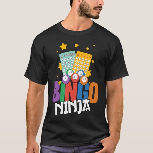 T-shirt Bingo Lecteur Bingo Ninja (Devant)