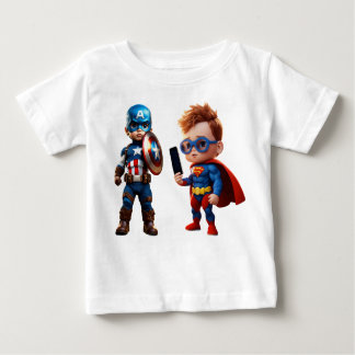 T-shirt BINGO Marvel Heroes pour enfants et bébé b