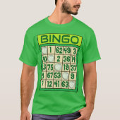 T-shirt Bingo personnalisé (Devant)
