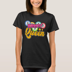 T-shirt Bingo Queen - Bingo Lover Jeu joueur