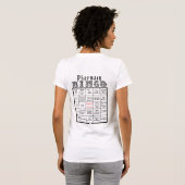 T-shirt Bingo-test de pharmacie (Dos entier)