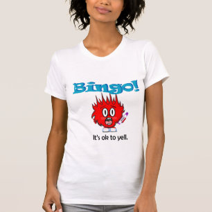 T-shirt Bingo-test ! Il est correct de hurler