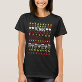 T-shirt Bingo Xmas Ugly Christmas Bingo 1 (Devant)