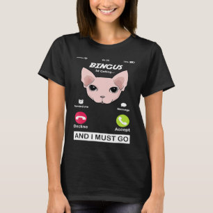 T-shirt Bingus Appelle Mème Mon Bien-Aimé Sphinx Sans Chev