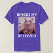 T-shirt Bingus Appelle Mon Bien-Aimé Sphin Sans Cheveux Sp (Design devant)