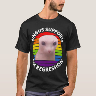 T-shirt Bingus prend en charge la régression de l'âge