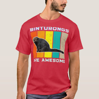 T-shirt Binturong Figure Accessoire Vintage Chemise Hommes