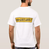 T-shirt Bio Guitariste (Dos)